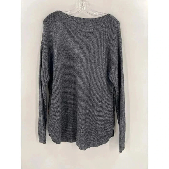 Fat Face Knit Sweater Buttons On Sides Blue Size 10 Easy Wear United Kingdom - Picture 3 of 13